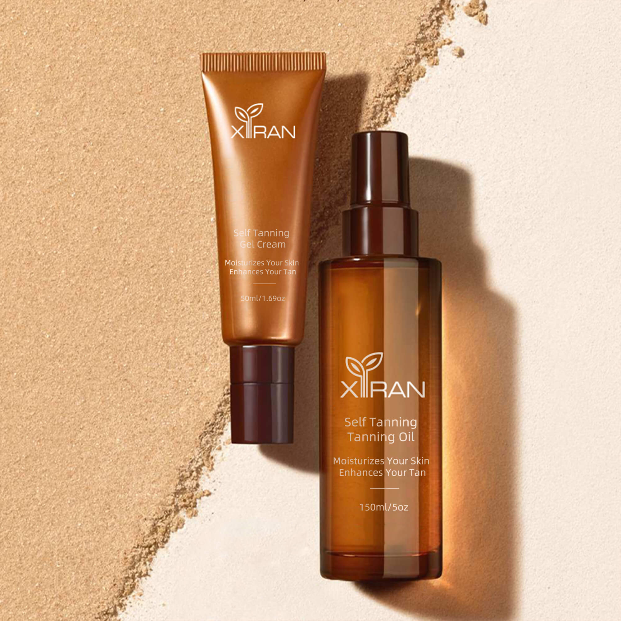 tan self tanning oil gel